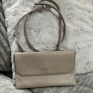 Matt & Nat Beige Suky Crossbody Dwell collection